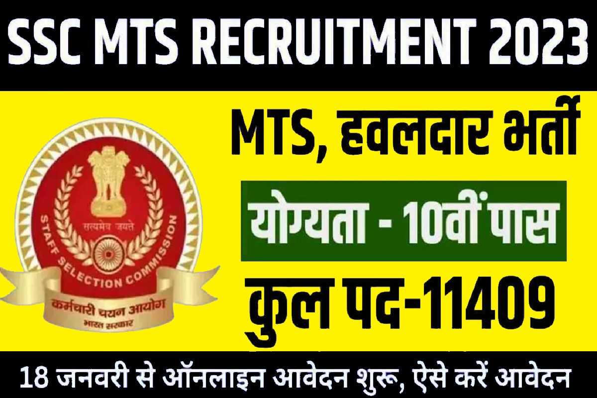SSC MTS Recruitment 2023 11 